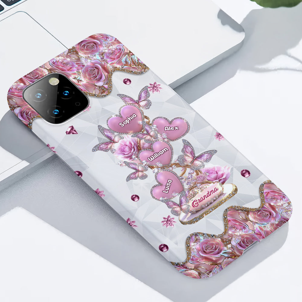 My Sweethearts Gift For Mom, Grandma - Personalized Mother Full Print Phone Case