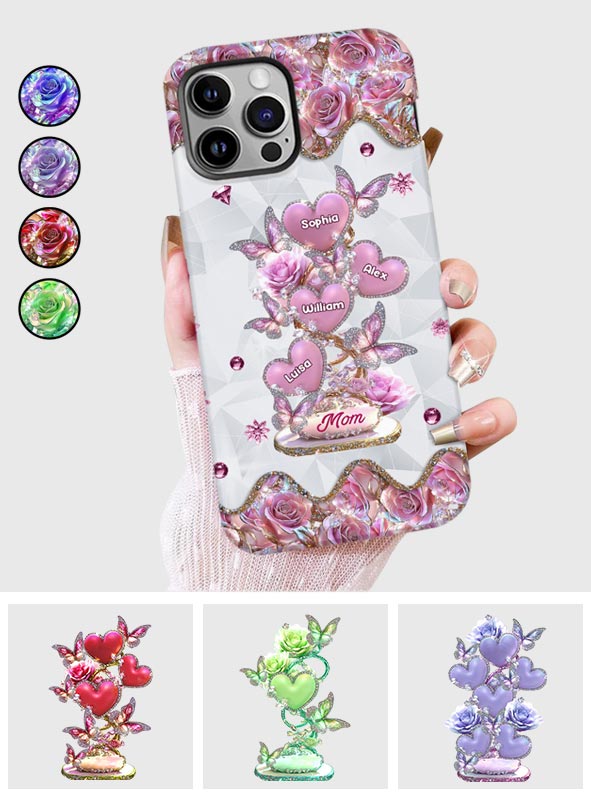 My Sweethearts Gift For Mom, Grandma - Personalized Mother Full Print Phone Case