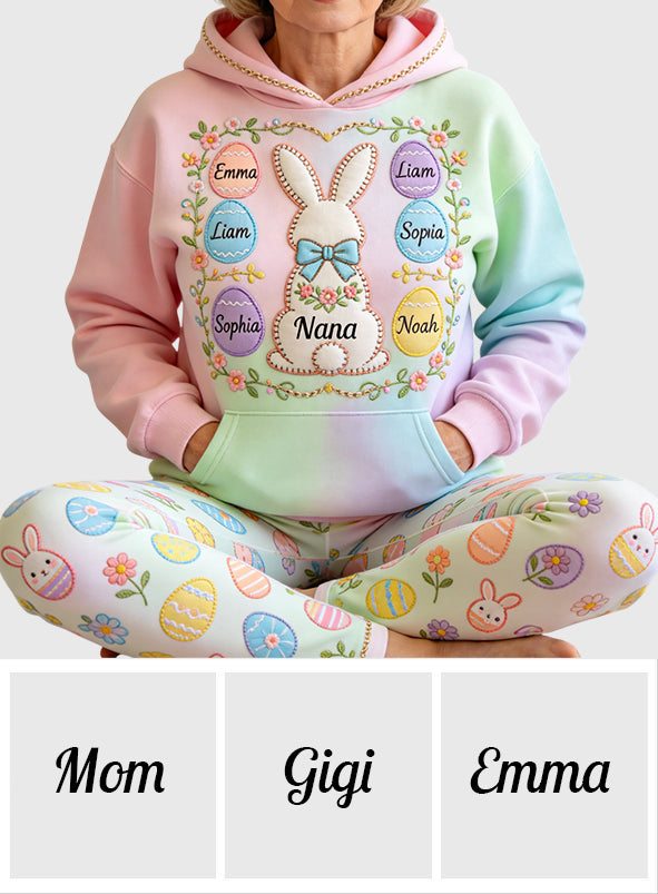 Grandma's Blessings - Personalized Grandma Hoodie and Leggings