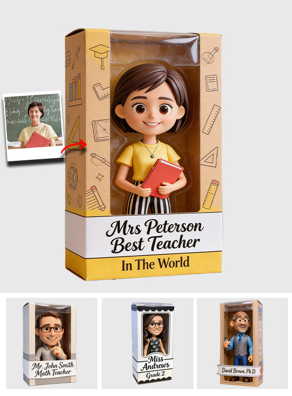 Geschenke für Lehrer – Personalisierte Acrylplakette in individueller Form