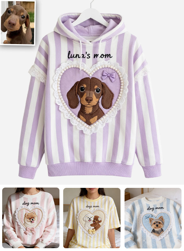 Personalisierbares Geschenk für Hundemama - T-Shirt mit Rundumdruck