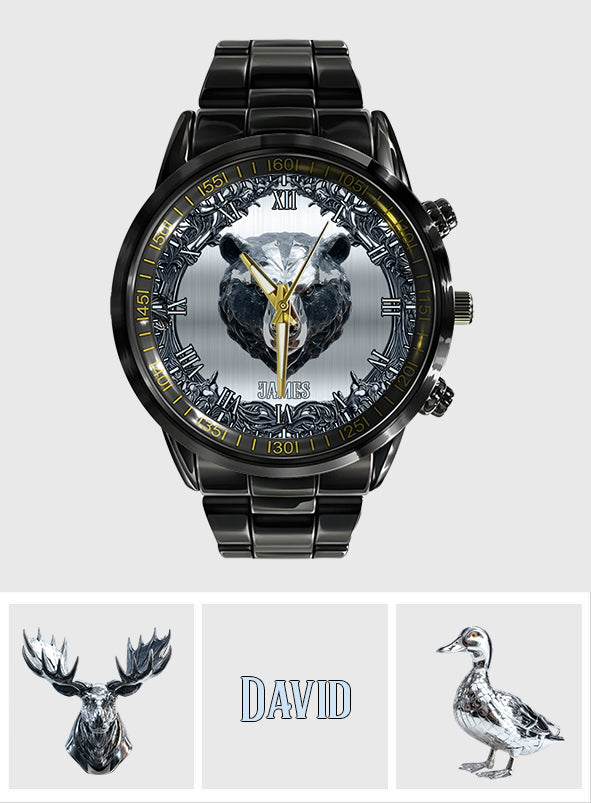 Montre de chasse personnalisée « Love Hunting »