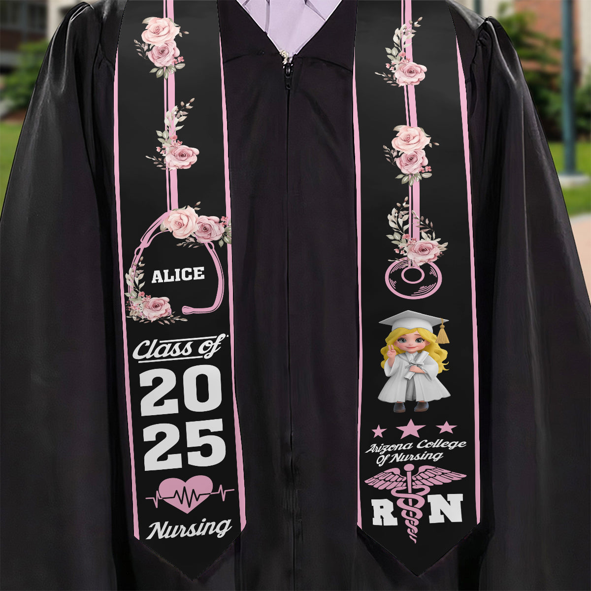 Nursing Graduation - Personalized Graduation Graduation Stole
