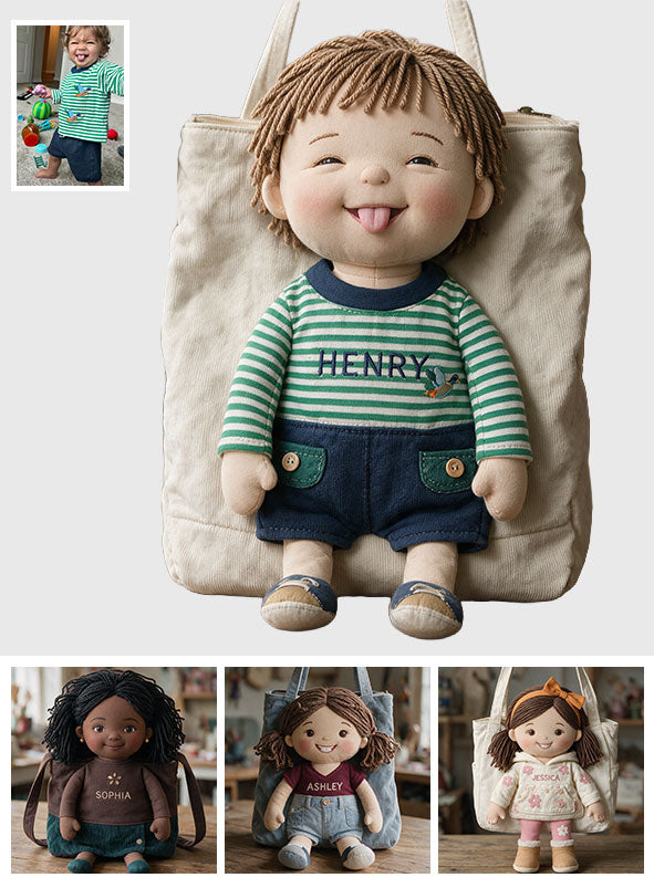 Custom Any Photo - Personalized Kid Custom Shape Tote Bag