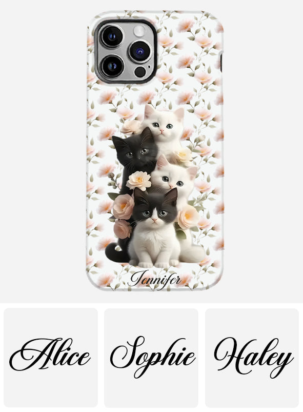 Cute Kittens - Personalized Cat Full Print Phone Case