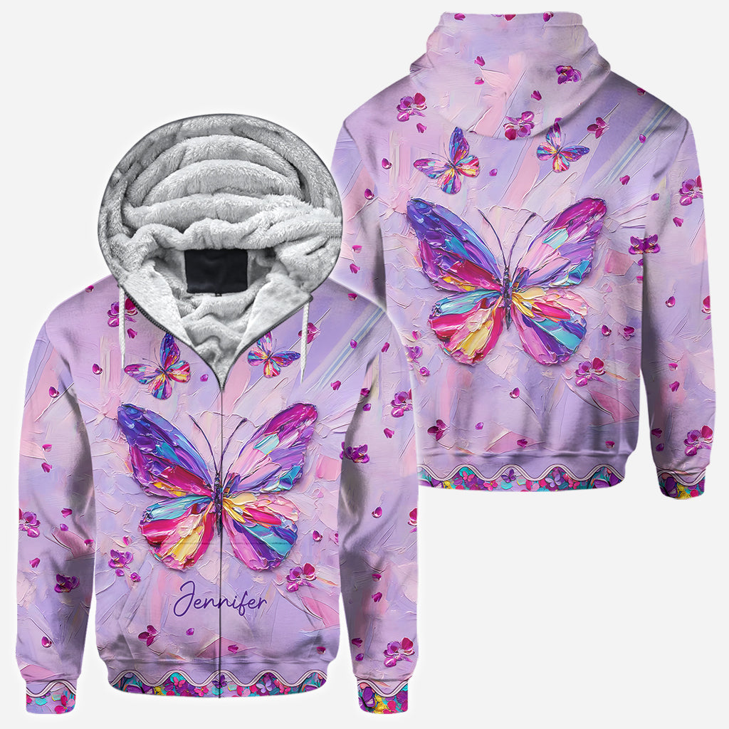 Beautiful Butterfly - Personalized Butterfly All Over Shirt