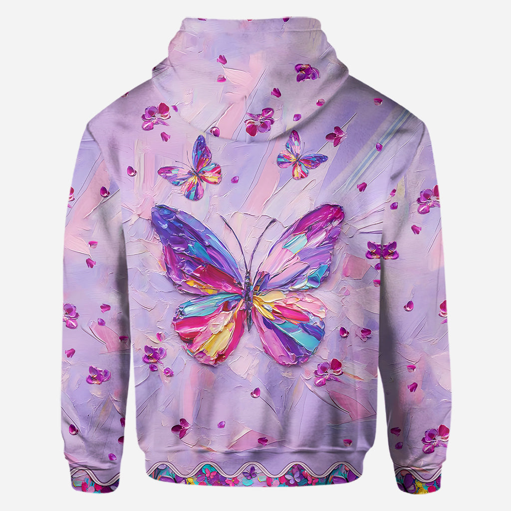 Beautiful Butterfly - Personalized Butterfly All Over Shirt