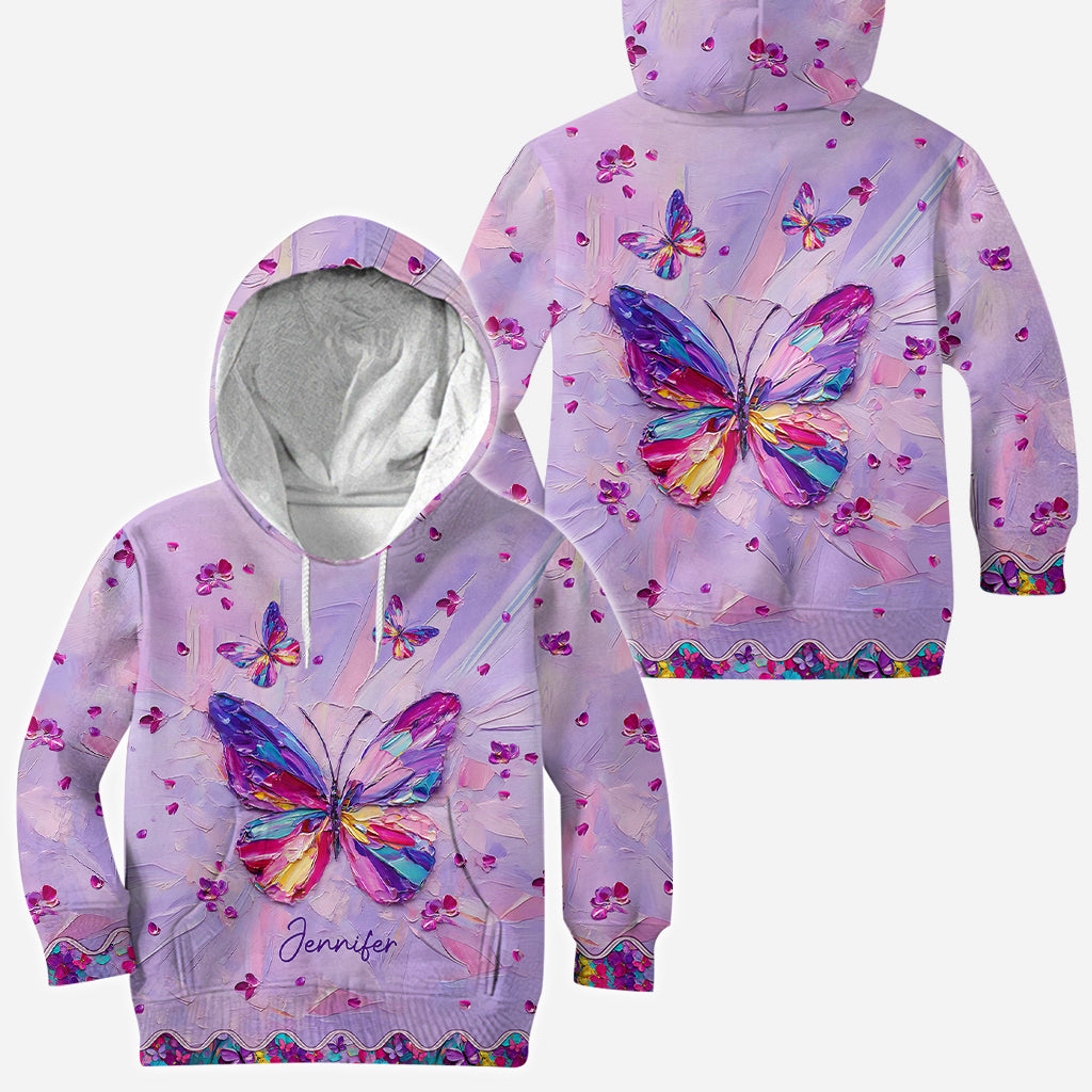 Beautiful Butterfly - Personalized Butterfly All Over Shirt