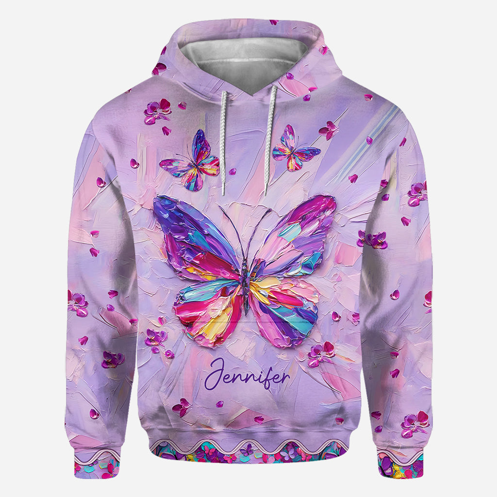 Beautiful Butterfly - Personalized Butterfly All Over Shirt