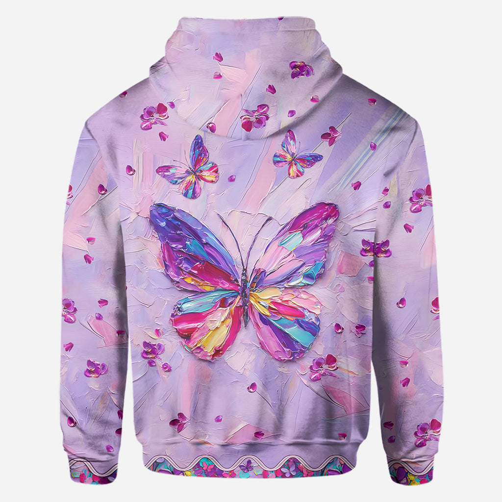 Beautiful Butterfly - Personalized Butterfly All Over Shirt