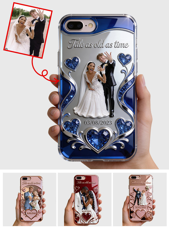 Anniversary - Personalized Couple Full Print Phone Case