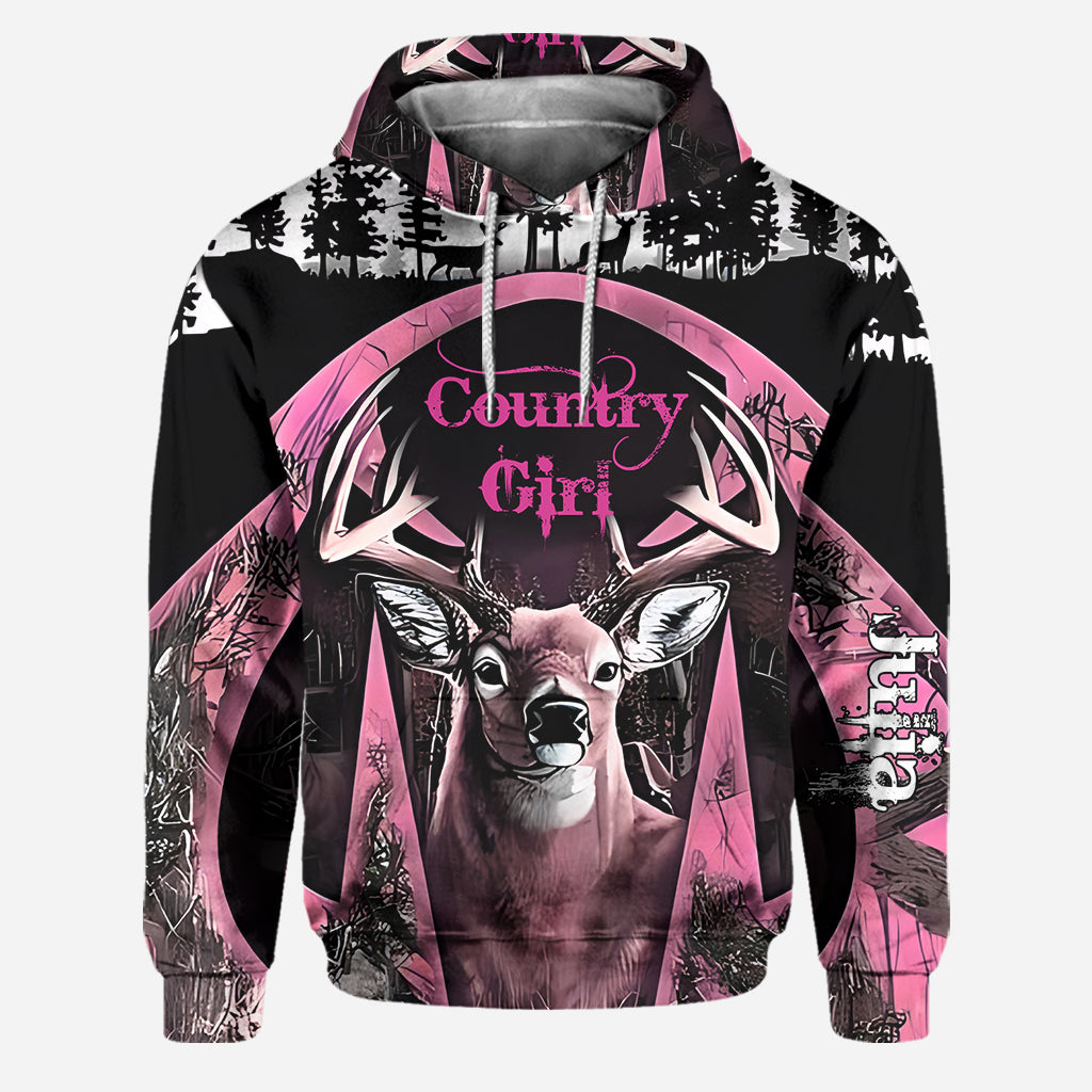 Country Girl - Personalized Hunting Hoodie and Leggings