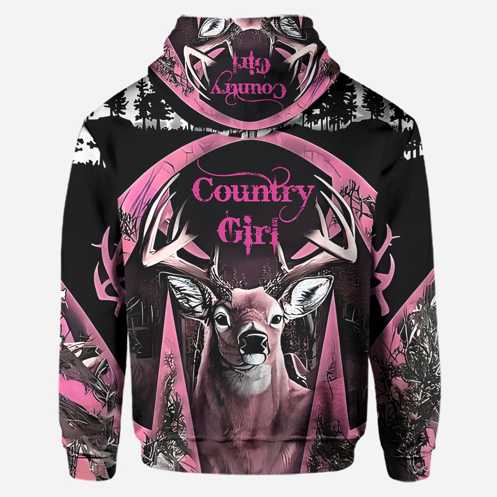 Country Girl - Personalized Hunting Hoodie and Leggings