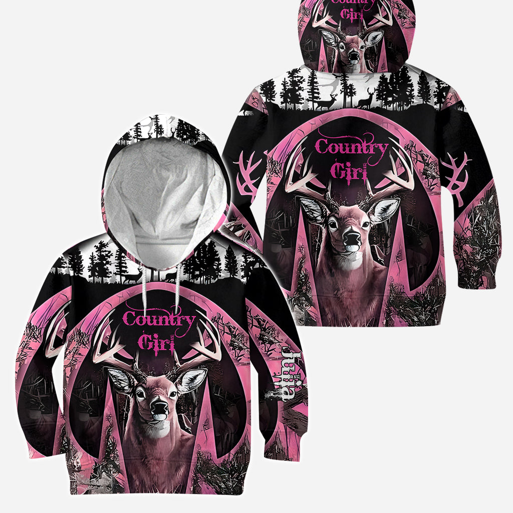 Country Girl - Personalized Hunting Hoodie and Leggings