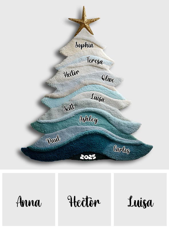 Our Family - Personalized Family Non-Slip Tufted Rug