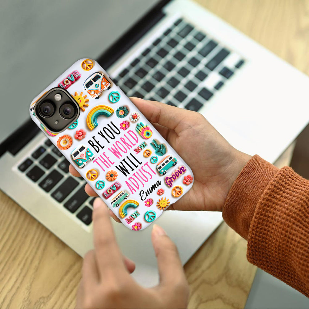 Be You - Personalized Hippie Full Print Phone Case