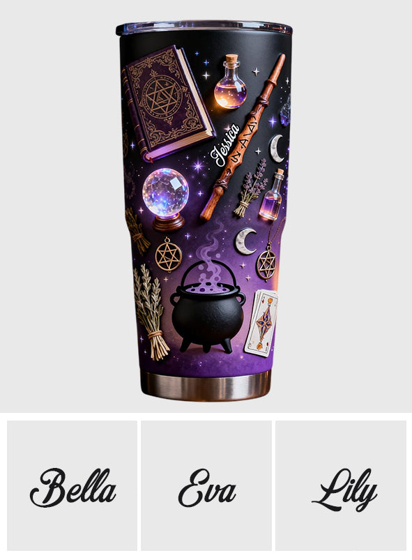Witchcraft - Personalized Witch Tumbler