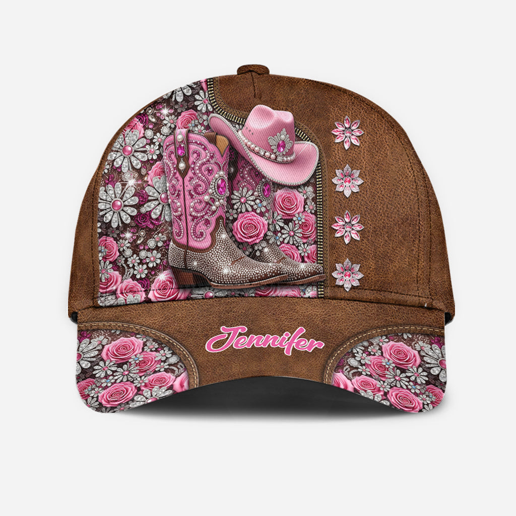 Beautiful Cowgirl Boots - Personalized Cowgirl Classic Cap
