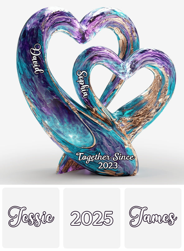 You And Me We Got This - Personalized Couple Custom Shaped Acrylic Plaque