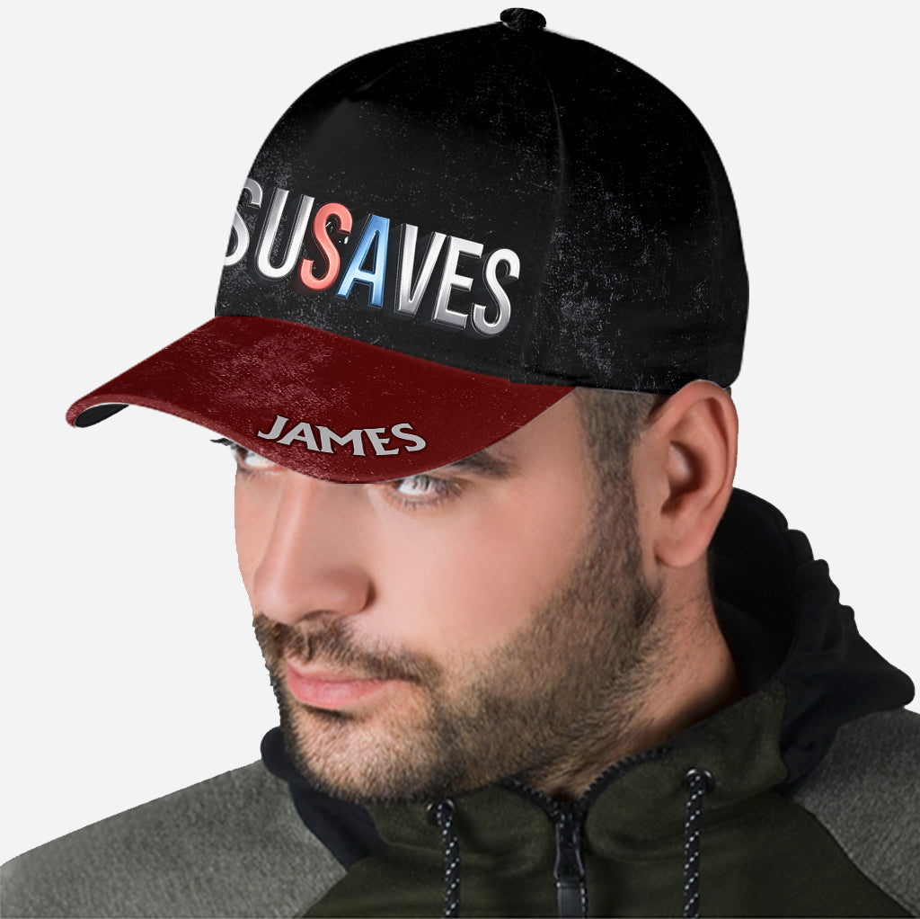 Jesusaves - Personalized Christian Classic Cap