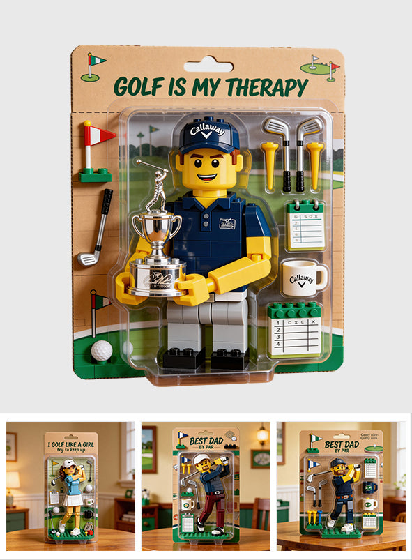 Hole-in-One – Personalisierte, individuell geformte Acrylplakette für Golfer