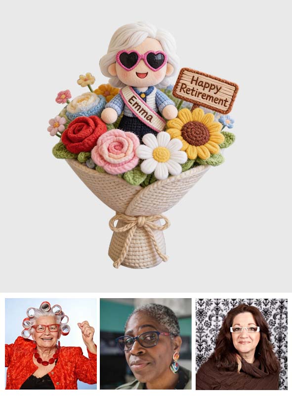 Happy Retirement Gift - Personalized Retired Premium Faux Fur Pillow