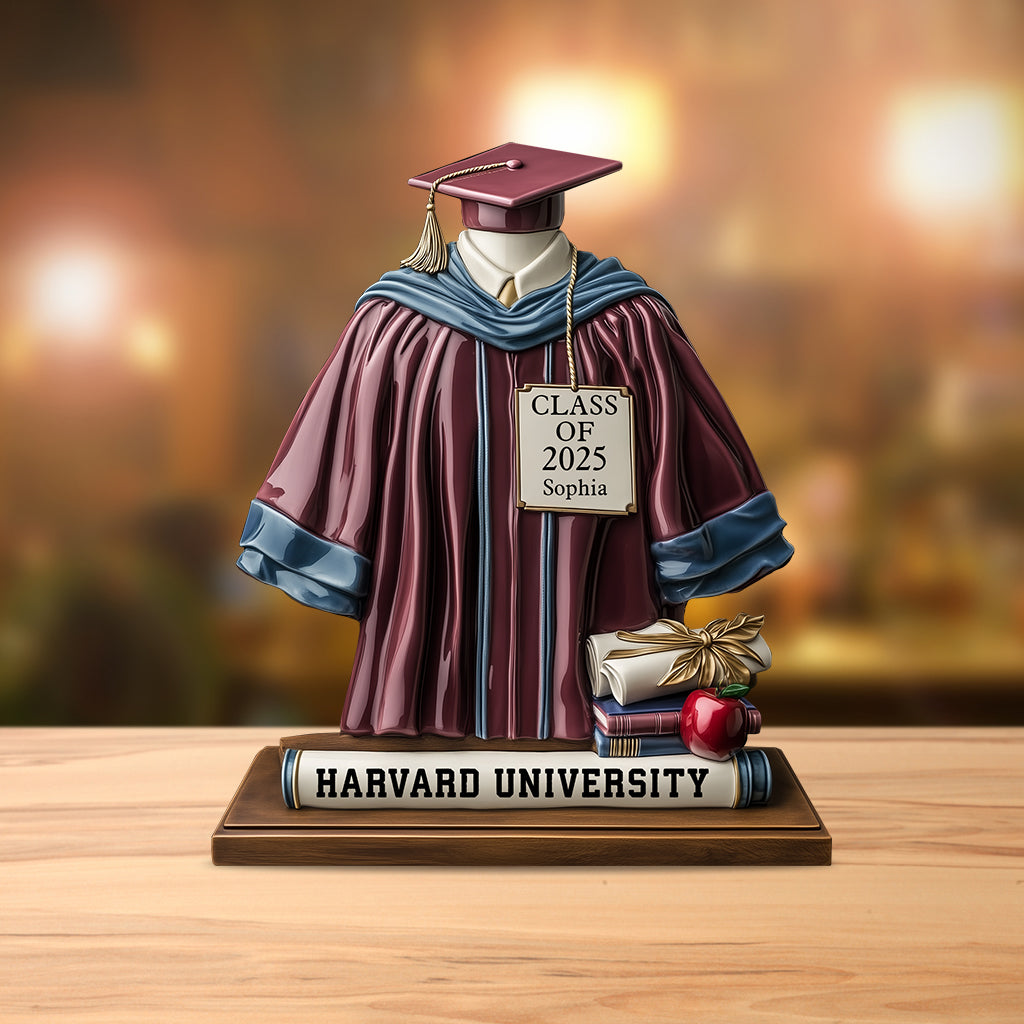 Class Of 2025 - Personalized Graduation Custom Shaped Acrylic Plaque