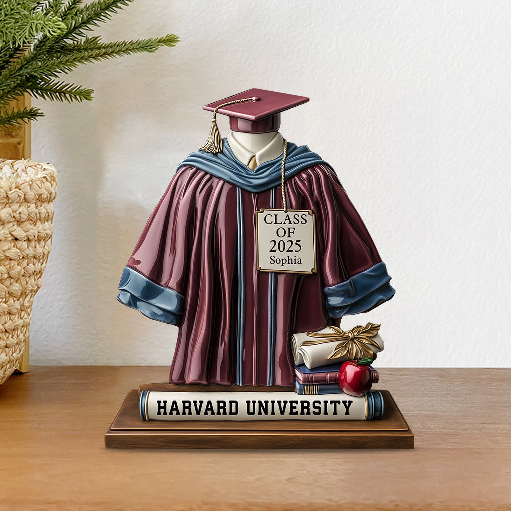 Class Of 2025 - Personalized Graduation Custom Shaped Acrylic Plaque