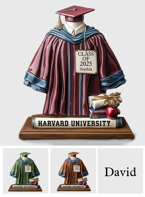 Class Of 2025 - Personalized Graduation Custom Shaped Acrylic Plaque