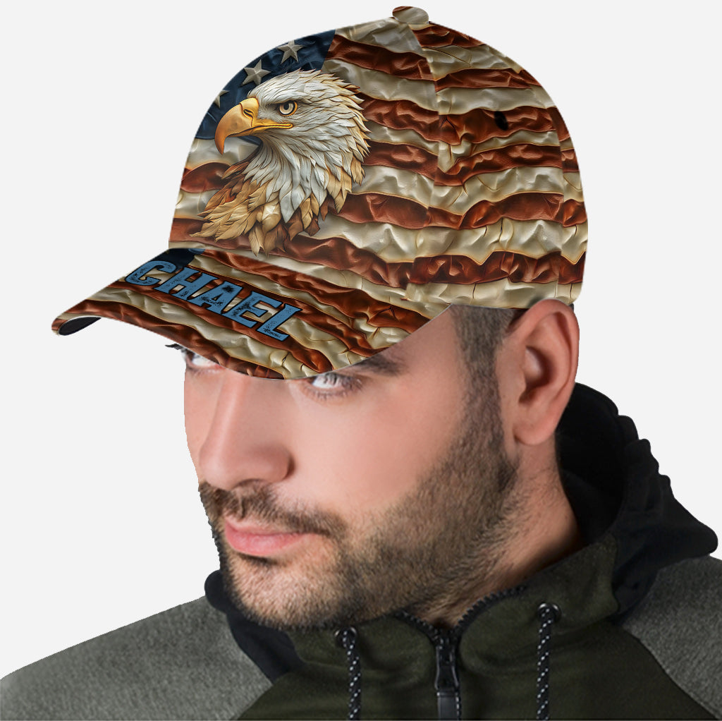 Strong Eagle - Personalized Bald Eagle Classic Cap