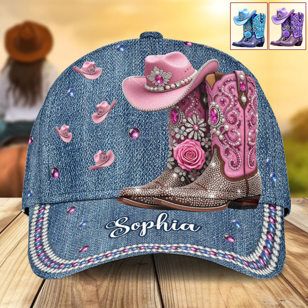 Cool Cowgirl - Personalized Cowgirl Classic Cap