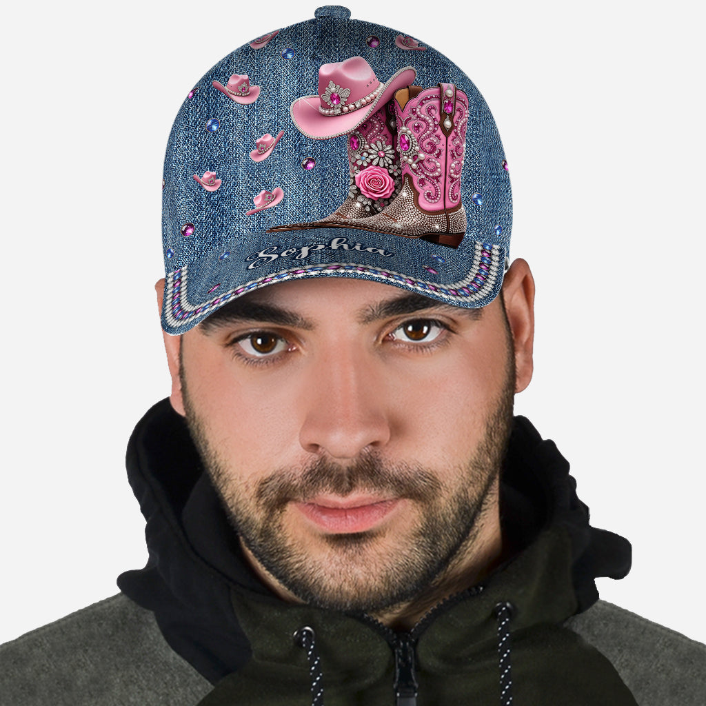 Cool Cowgirl - Personalized Cowgirl Classic Cap