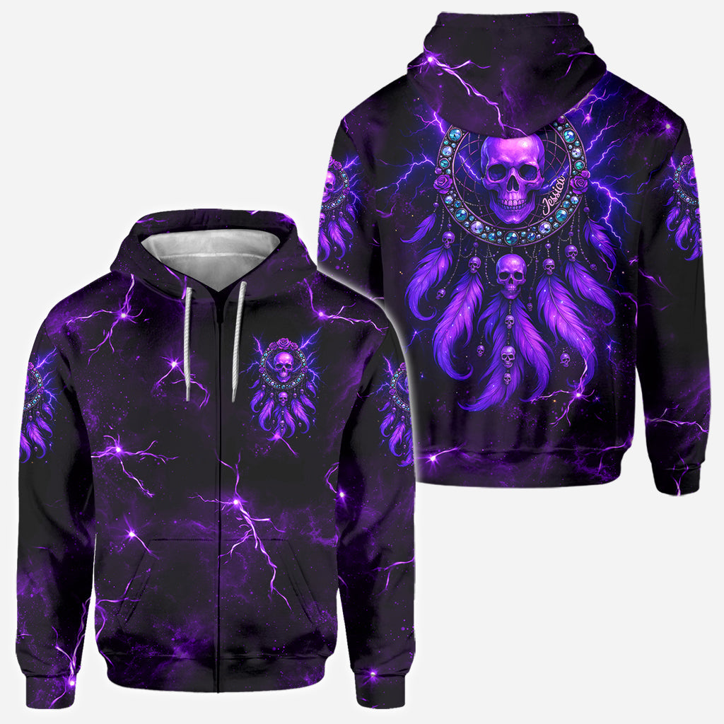 Beautiful Skull - Personalized Skull All Over Shirt
