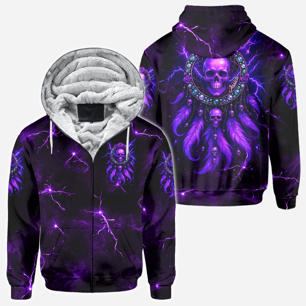 Beautiful Skull - Personalized Skull All Over Shirt