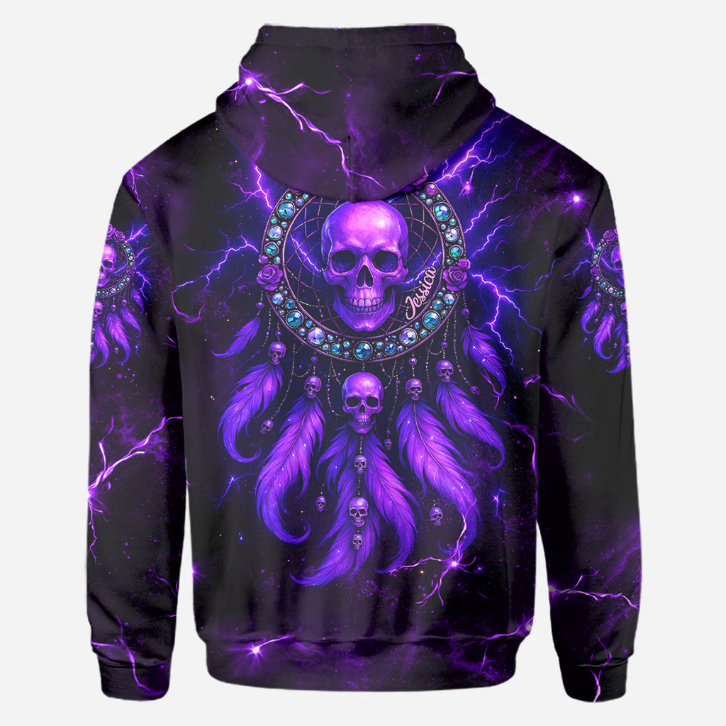 Beautiful Skull - Personalized Skull All Over Shirt