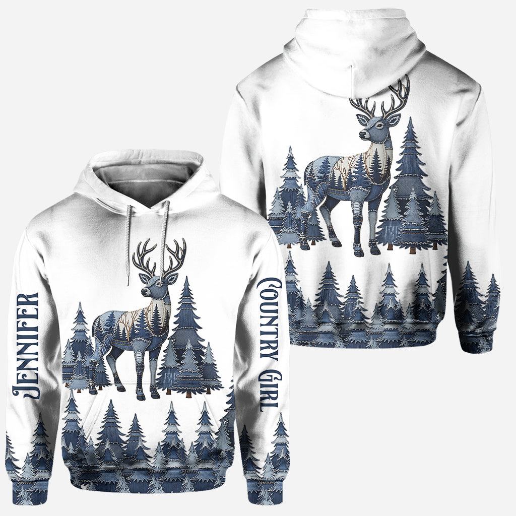 Deer Hunting - Personalized Hunting Hoodie and Leggings