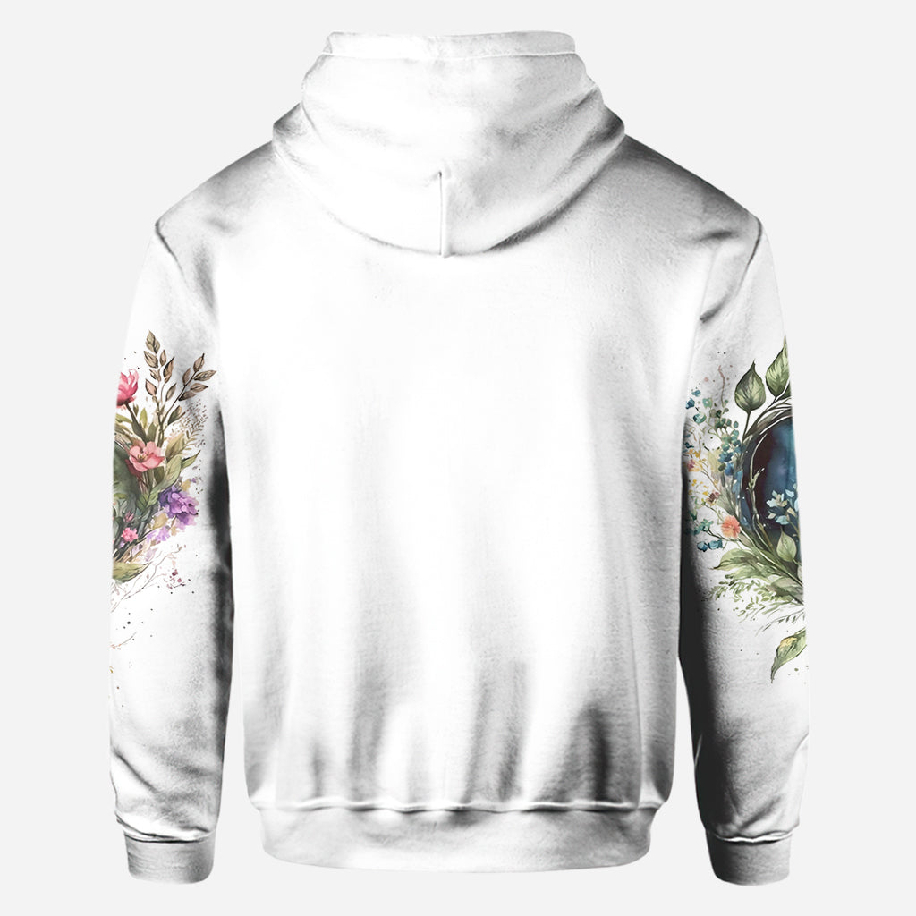 Mom's Grandma's Flowers - Personalized Mother All Over Shirt