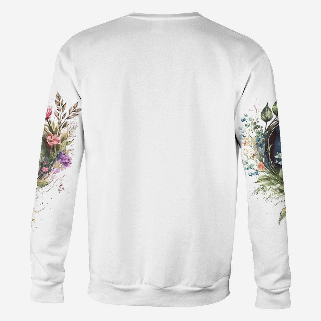 Mom's Grandma's Flowers - Personalized Mother All Over Shirt