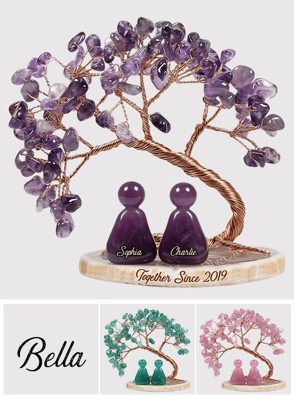 Together Since Perfect Gift For Couple - Personalized Couple Custom Shaped Acrylic Plaque