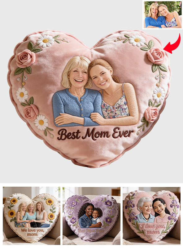 Mother Gift Idea - Personalized Mother Premium Faux Fur Pillow