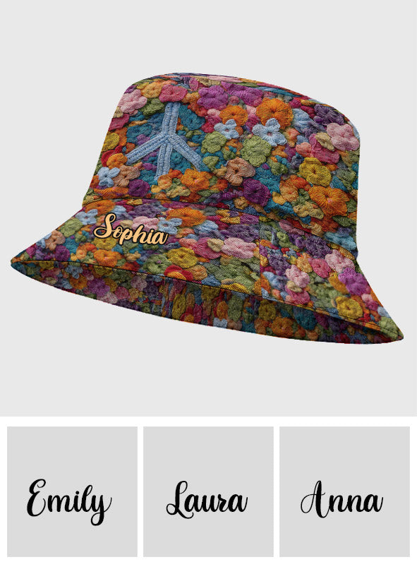 Hippie Soul - Personalized Hippie Bucket Hat