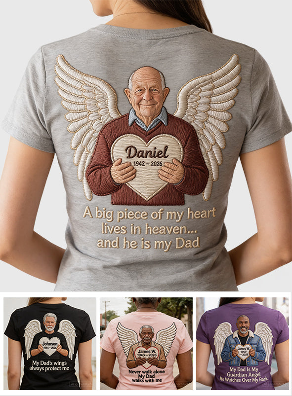 En Mémoire Affectueuse - Chemise Commémorative Personnalisée