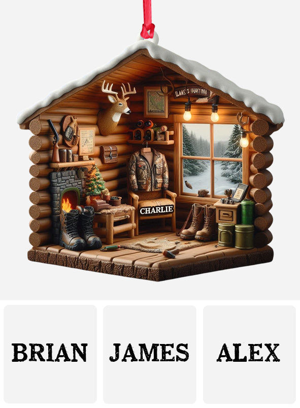 Love Hunting - Personalized Hunting Ornament