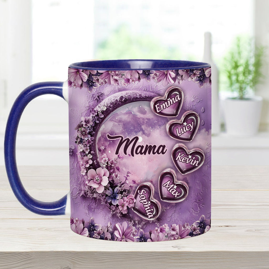 My Sweethearts Gift For Mom, Grandma,... - Personalized Mother Accent Mug