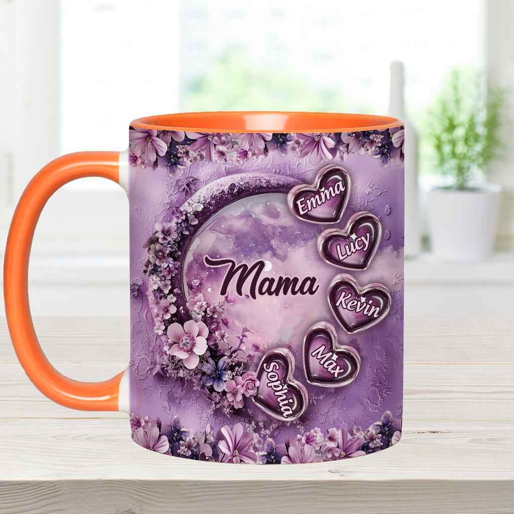 My Sweethearts Gift For Mom, Grandma,... - Personalized Mother Accent Mug