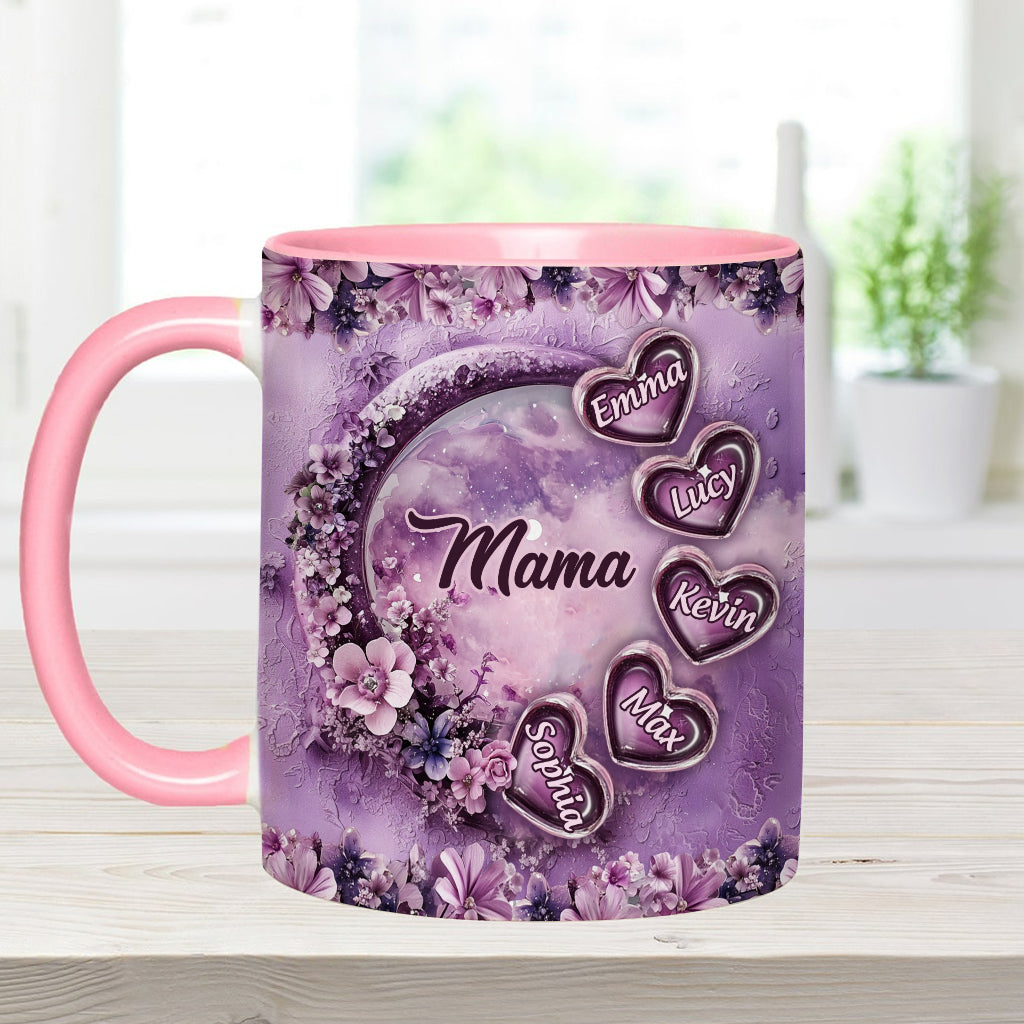 My Sweethearts Gift For Mom, Grandma,... - Personalized Mother Accent Mug