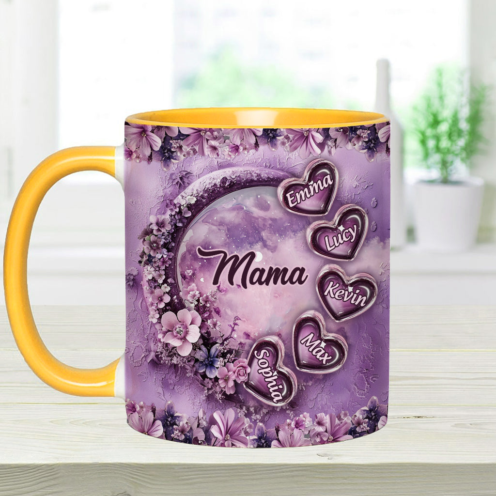 My Sweethearts Gift For Mom, Grandma,... - Personalized Mother Accent Mug