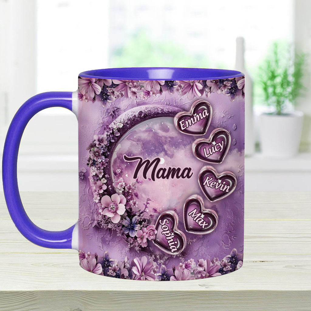 My Sweethearts Gift For Mom, Grandma,... - Personalized Mother Accent Mug
