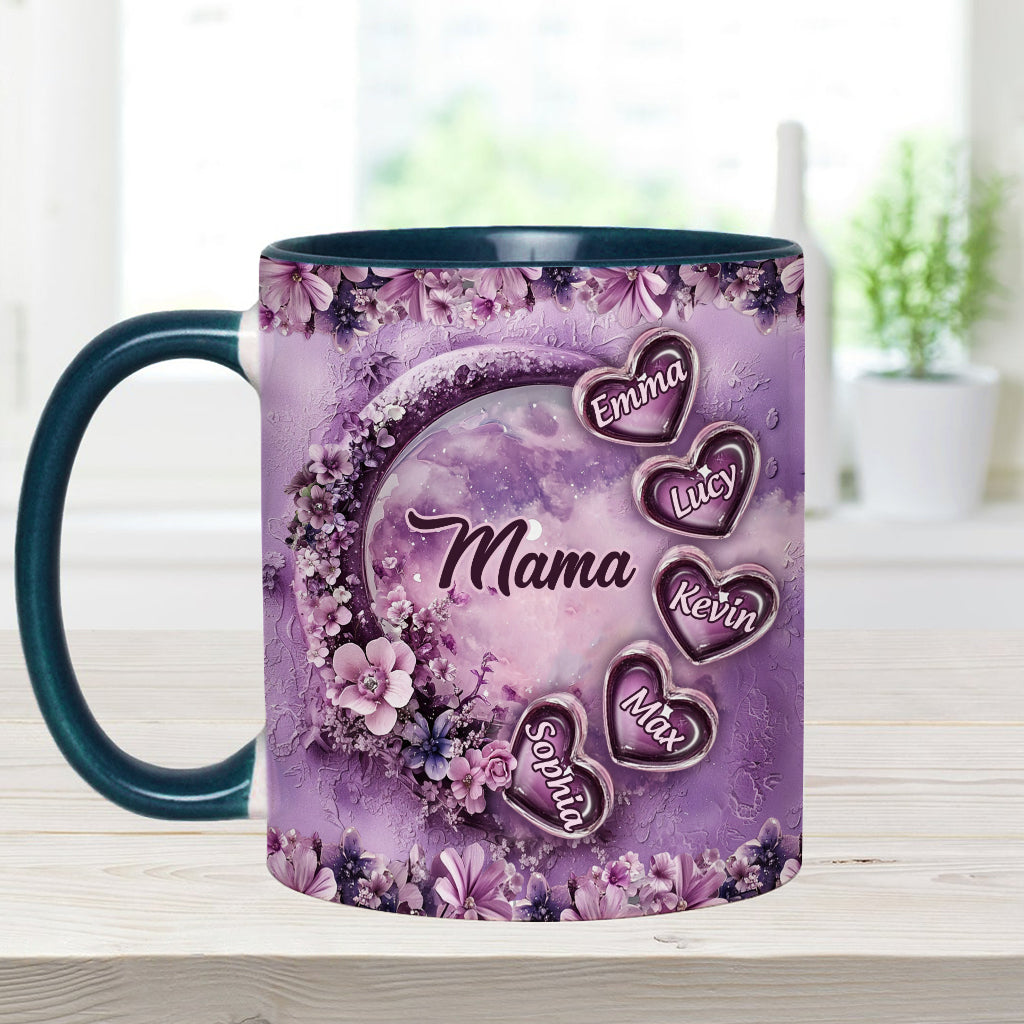 My Sweethearts Gift For Mom, Grandma,... - Personalized Mother Accent Mug