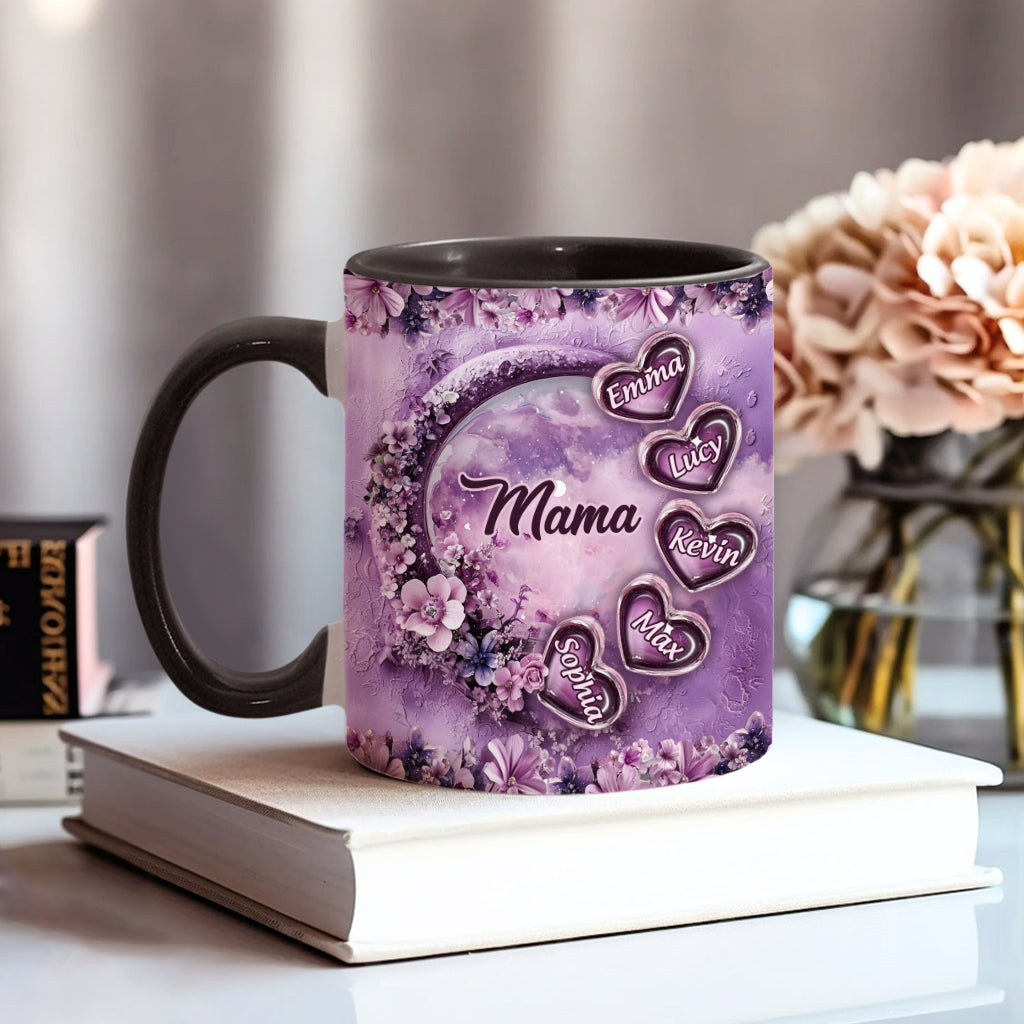 My Sweethearts Gift For Mom, Grandma,... - Personalized Mother Accent Mug
